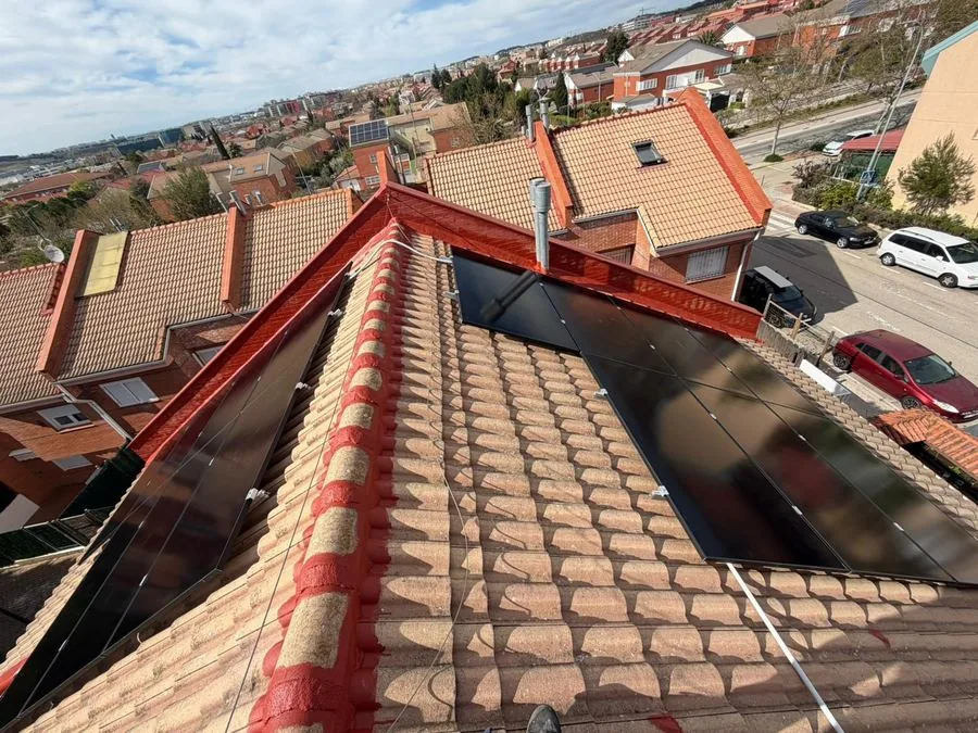 Instalación placas solares Rivas-Vaciamadrid — Esolia